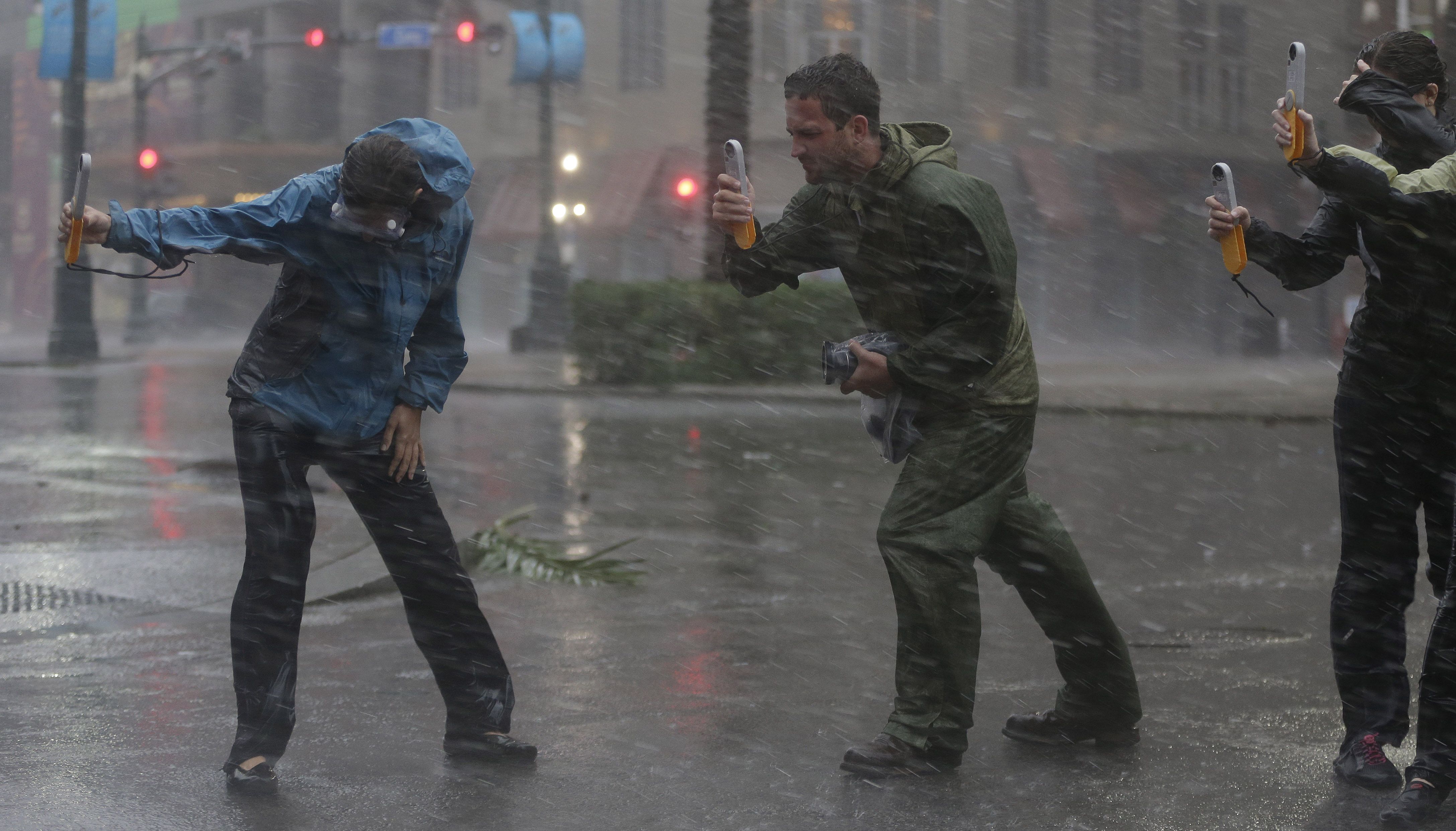 Hurricane Isaac in New Orleans