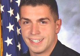 Nassau County Police Officer Arthur Lopez was shot and killed during a traffic stop in Bellrose Terrace on Tuesday, Oct. 23, 2012.