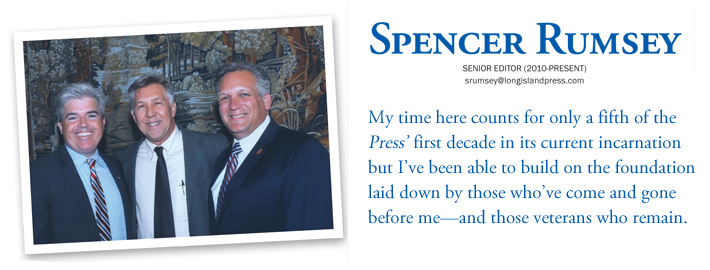 Spencer Rumsey - Long Island Press 10 year retrospective