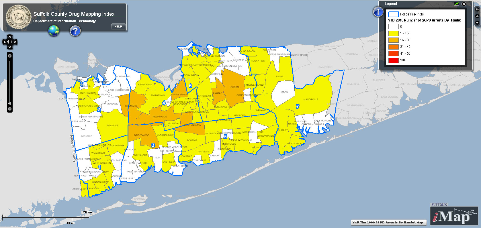 Suffolk Relaunches Heroin Arrest Tracking Website | Long Island Press