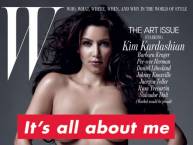 Kim Kardashian W Magazine Cover: Full Frontal Nudity
