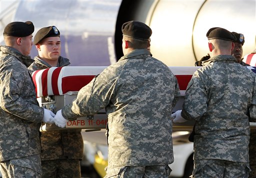 Relatives mourn soldiers' deaths in Afghanistan