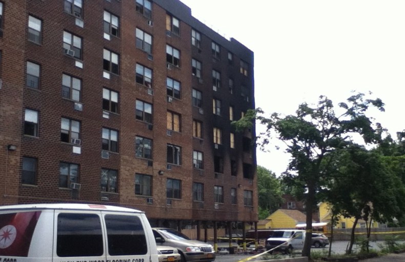 Hempstead Fire Leaves Dozens Homeless