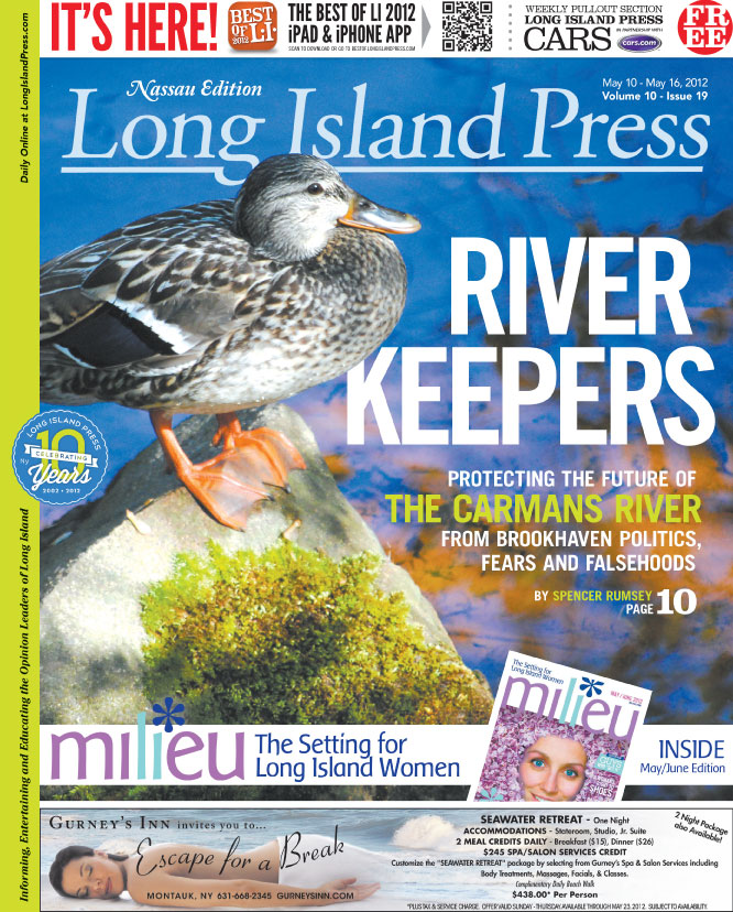 Long Island Press - Cover 19 - River Keepers - Carmens River